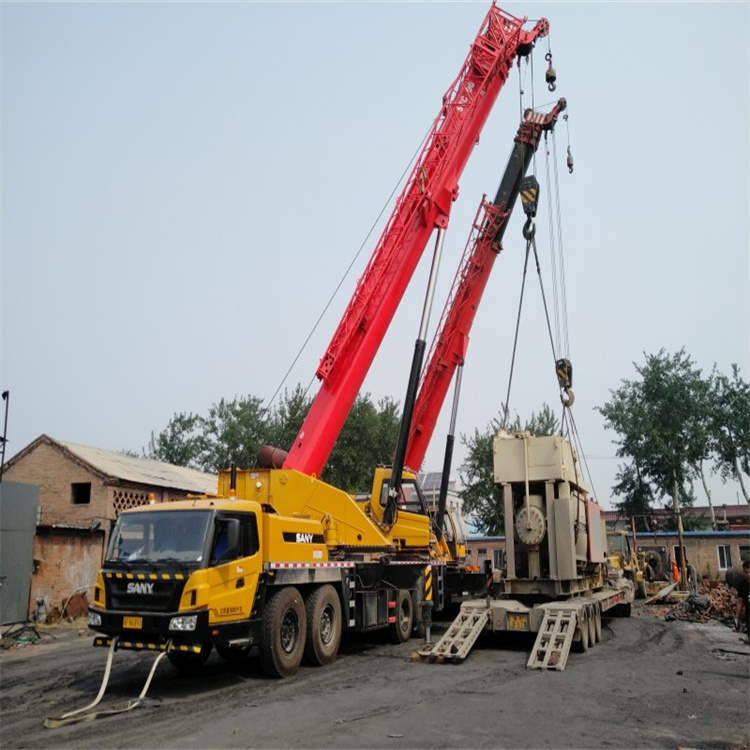 荣成附近大吊车出租|工地吊装设备租赁